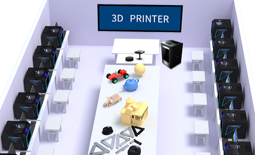 探訪壽光創客空間 極光創新3D打印機云集
